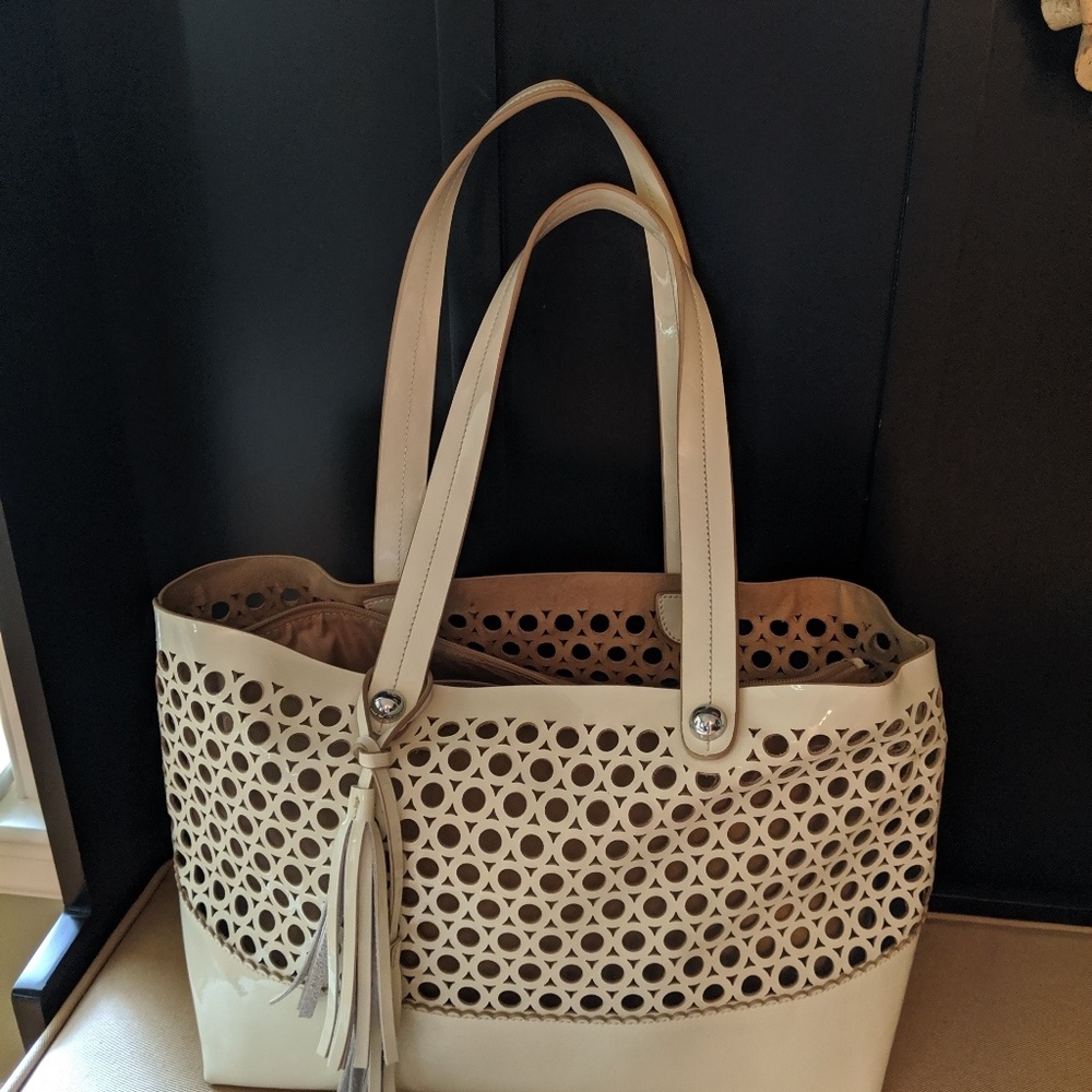 BUCO cream tote
